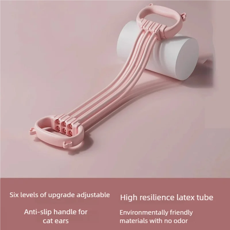 Stretch Strap Yoga 6 Ropes Adjusted Tensioner Yoga Tool Open Back Practice Shoulder Yoga Stretching Belt Elastic