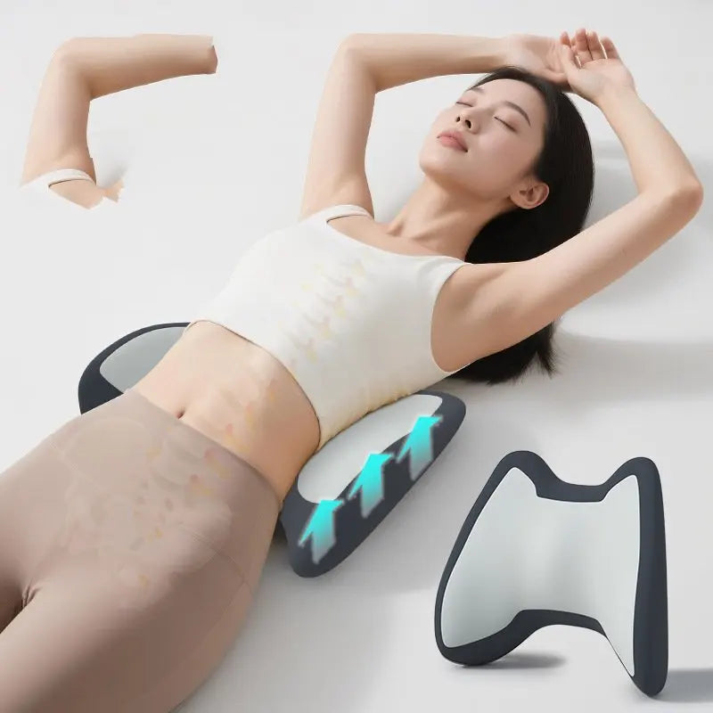 Pillow Bed Waist Sleeping Cushion Sleep Lumbar Support Pad Memory Foam Back Orthopedic Pillow Lumbar Office Chair Car