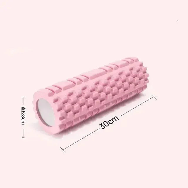 30cm Foam Column Muscle Relaxation Training Pilates Yoga Fitness Massage Foam Roller Grid Trigger Point Therapy Home