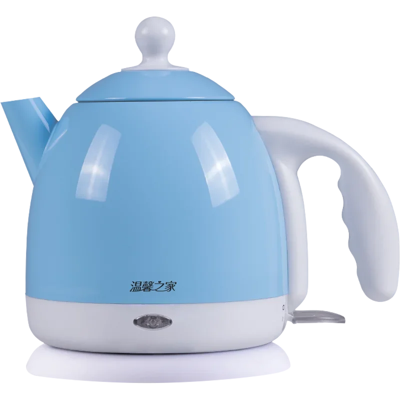 2022 new Household portable small capacity electric kettle household small automatic low power 1 liter kettle artifact