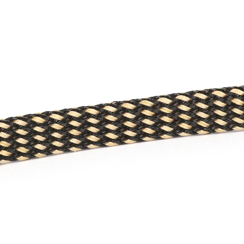 5M Multicolor PET Insulated Braid Sleeving 2mm - 40mm Expandable Wire Cable Sheath Flame-retardant Nylon Braided Mesh