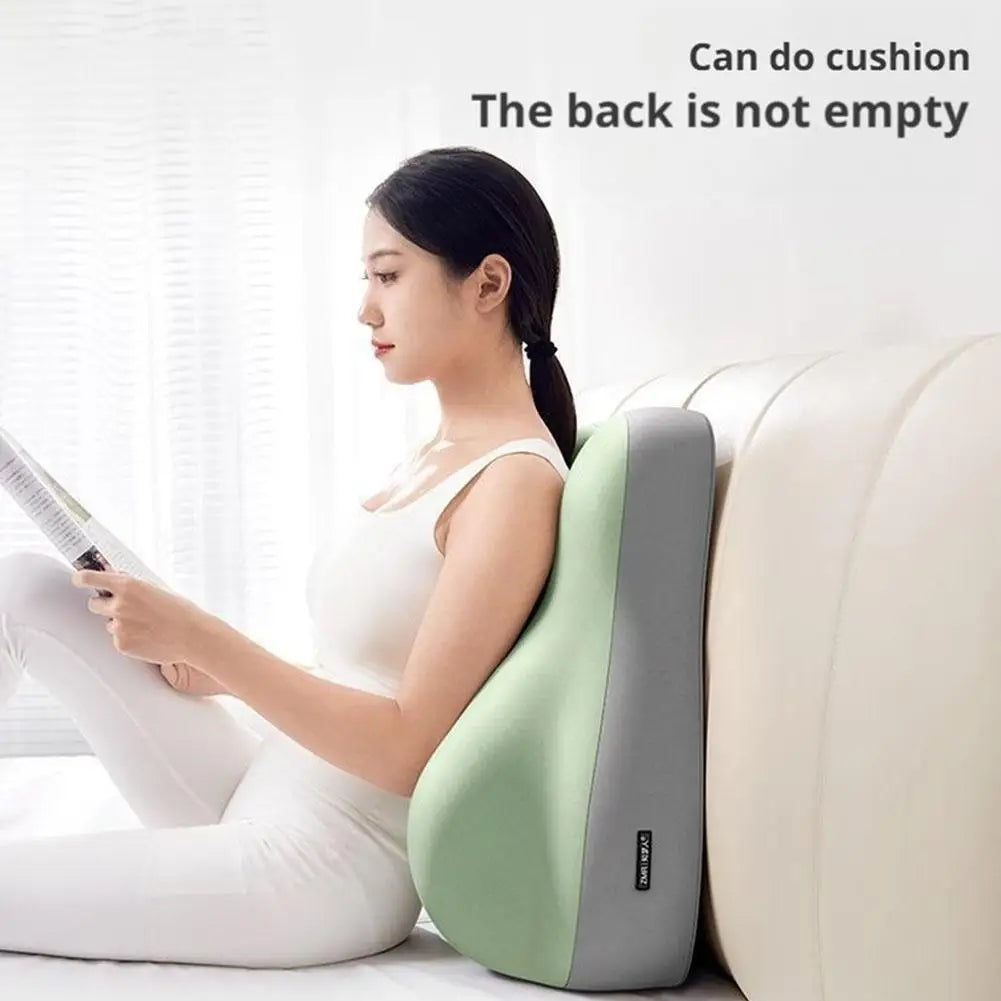 1PCS Ergonomic Memory Foam Seat Cushion | For Bed Sofa Lumbar Hip Support | Relieve Back Pressure Comfortable Sitting