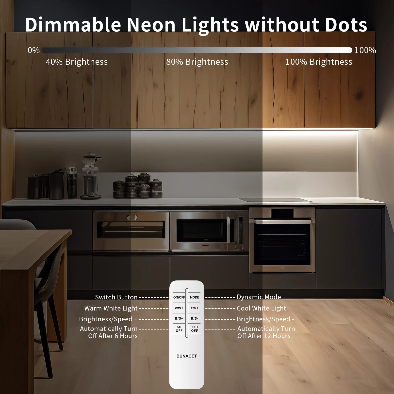 Neon LED Strip 3000K 6500K 8m 16m 24V 120leds/m Flexible Silicone LED Strip Dimmable Waterproof LED Strip For Outdoor