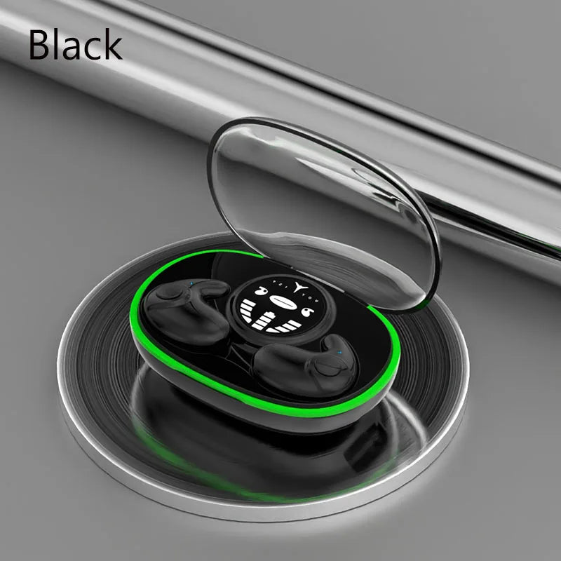 Sleep Earbuds for Side Sleepers Invisible Bluetooth Ear Buds 6H Playback Comfortable Sleeping Headphone