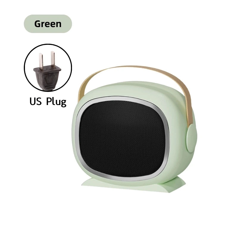 MSS 1200W PTC Ceramic Electric Heater - Fast Heating Air Warmer with Anti-Tip Over Home Office Winter Heating Appliance