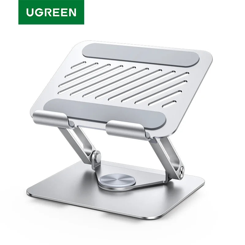 UGREEN Tablet Phone Stand 360°Rotatable Aluminum iPad Stand For iPad Pro iPhone Xiaomi Tablet Support Laptop Stand