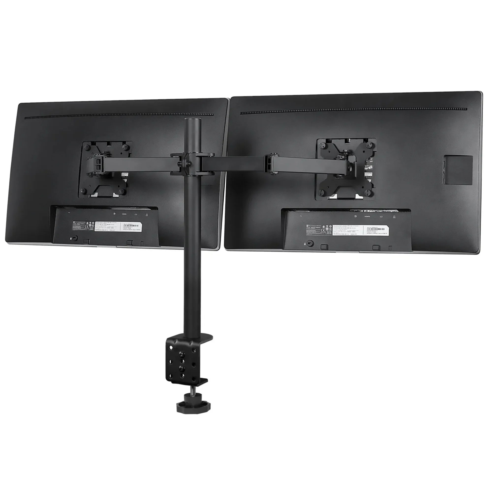 Adjustable Height Dual Desk Full-Motion Monitor Mount - United States