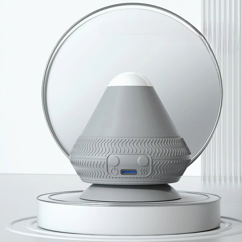 Electric Adsorption Fascia Ball Foot Massage Ball Massage Gun Back Massager Neck Massage Fitness Face Masseter - GRAY