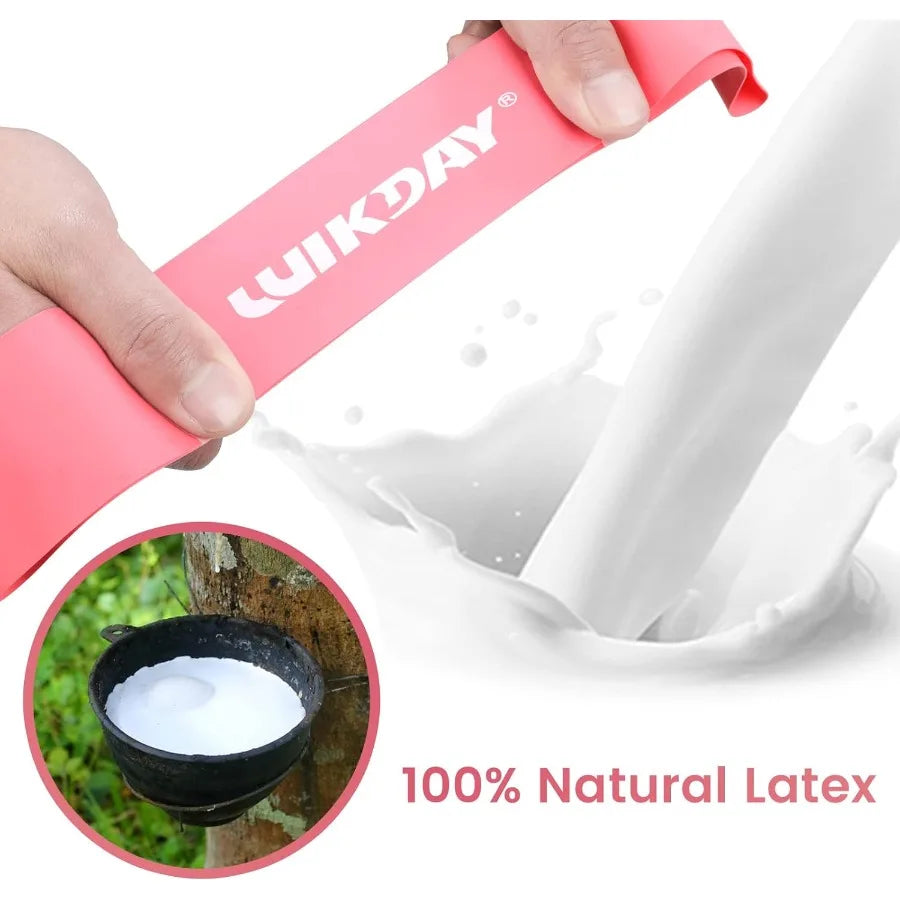 5Pcs Resistance Bands for Working Out Exercise Loop Bands Workout Bands Set for Body Stretching Crossfit Training Home