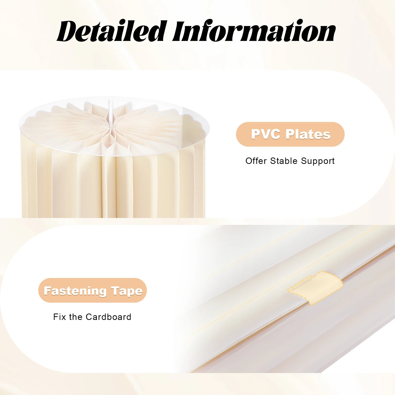 Foldable Paper Columns Display Pedestals Stands 5pcs Wedding Centerpieces Cardboard Vases Flower Vase Flowers Stand