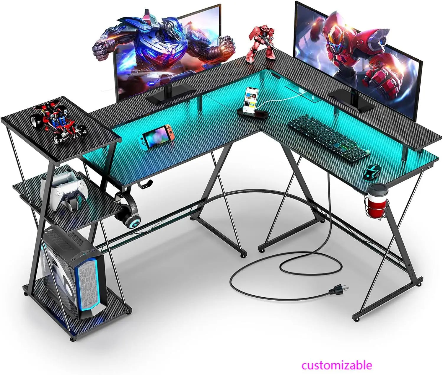 l-shaped-gaming-desk-with-led-lights-power-outlets-55-reversible-corner-desk-computer-desk-with-monitor-stand-black