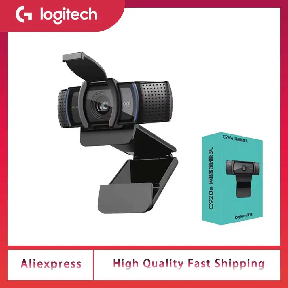 logitech-c920e-hd-pro-webcam-recording-usb-smart-1080p-webcam-for-computer-upgrade-version-mini-camera-webcam