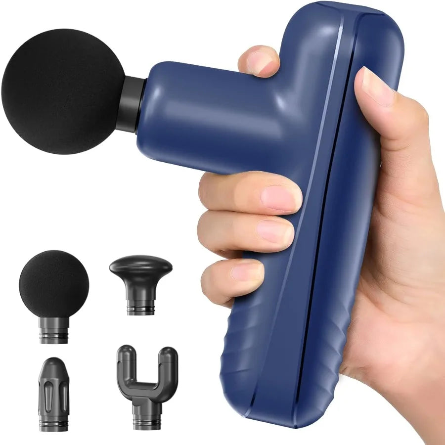 Mini Massage Gun Powerful Handheld Muscle Massager for Muscle Relaxation Deep Tissue Percussion Small Massage Gun
