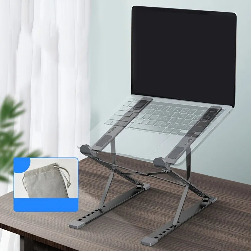 Laptop Stand For Macbook Folding Adjustable Aluminum Computer Pc Tablet Stand Notebook Tablelaptop Holder Heat