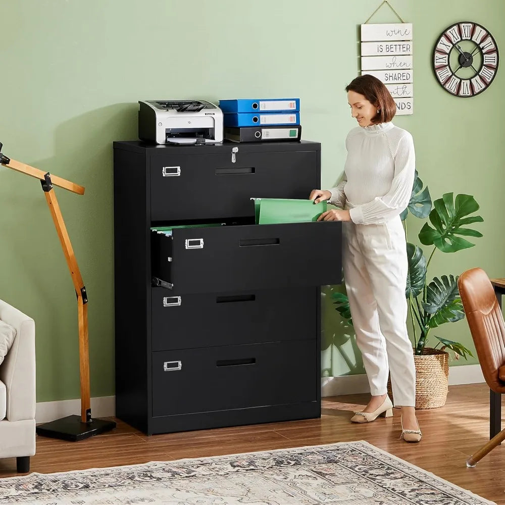 file-cabinets-4-drawer-metal-lateral-filing-organization-storage-cabinets-with-lock-home-office-for-hanging-files-letter