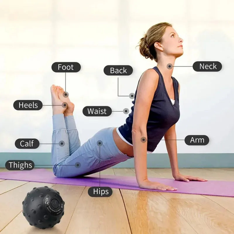 Massage Balls for Trigger Point Therapy - Myofascial Release Ball - Muscle Relief Fitness Massage Balls Deep Tissue