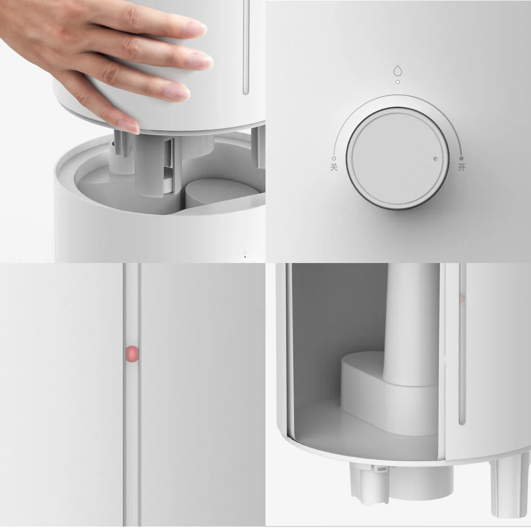 XIAOMI MIJIA Humidifier 2,Top Fill 4L Supersized Cool Mist Humidifier,30H Runtime,Silver ion antibacterial,For Home