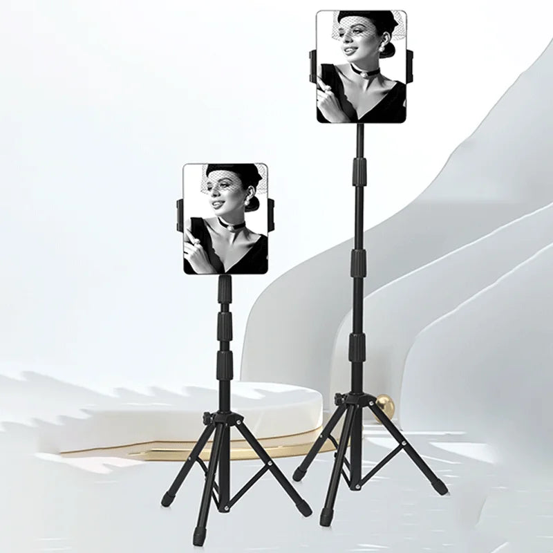 Adjustable Tablet Stand Tripod Floor Holder Live Mount Support for 4-13 inches for iPad Air Pro 12.9 Xiaomi Tab Pc Lazy