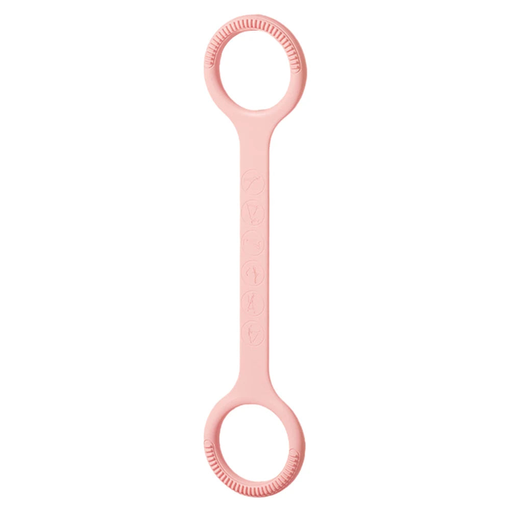 8 Shaped Fitness Resistance Band Fitness Pulling Rope Shoulder Stretch Band for Home Chest Arm Exercise - pink15 B