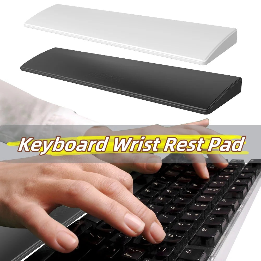 1/2PCS Gaming Keyboard Wrist Rest Pad 81 Keys Ergonometric Palm Rest Wrist Support for Long Hours of Work Studying