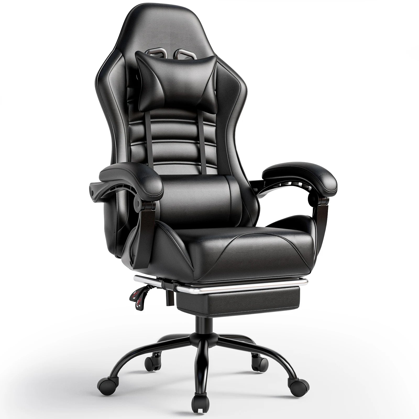 Ergonomic Gaming Chair with Footrest Racing Style Video Game Chair for Adults Reclining Gamer Chair Office Chair