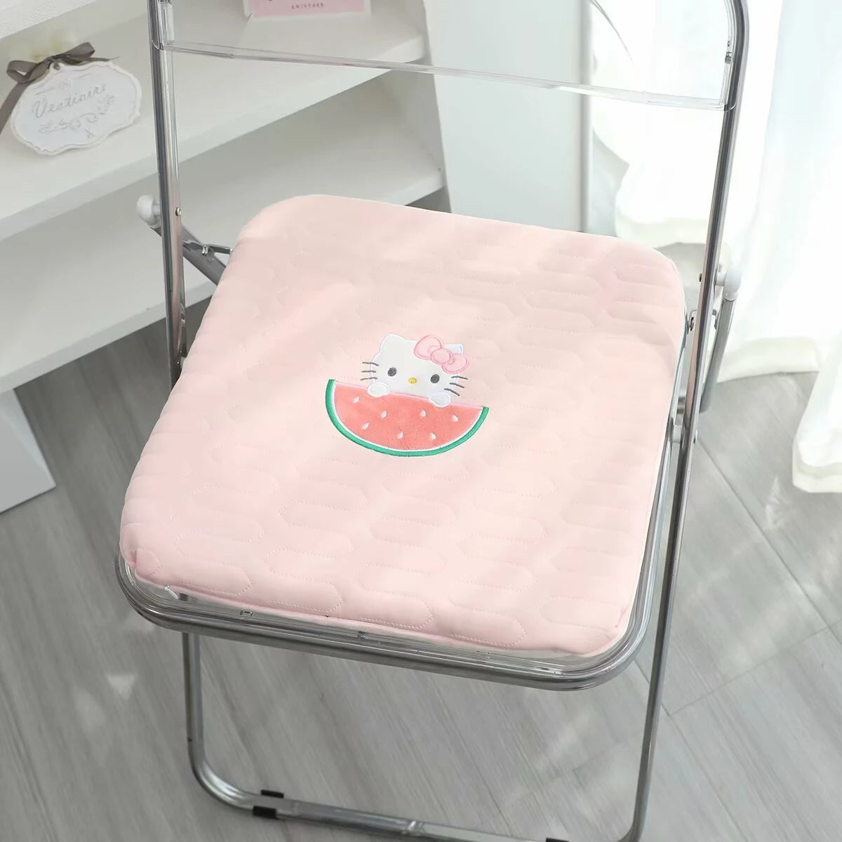 Memory Foam Ice Silk Comfortable Sitting Cushion Kuromi My Melody Cinnamoroll Seat Cushion Chair Floor High Quality
