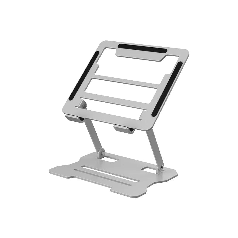 Portable Laptop Tablet Stand Holder Universal Anti Slip Stable Metal Bracket Adjustable Laptop Riser Notebook Stand
