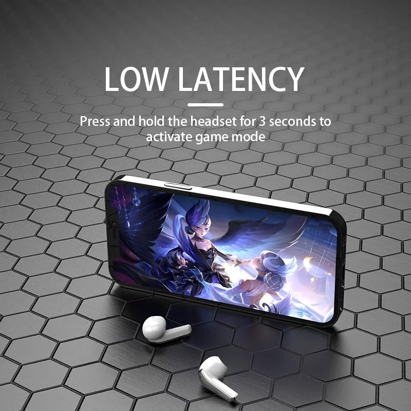 Wireless Earbuds Bluetooth 5.3 Earbuds Stereo Bass in-Ear Noise Cancelling Mic Earphones IP7 Waterproof Sports 30H