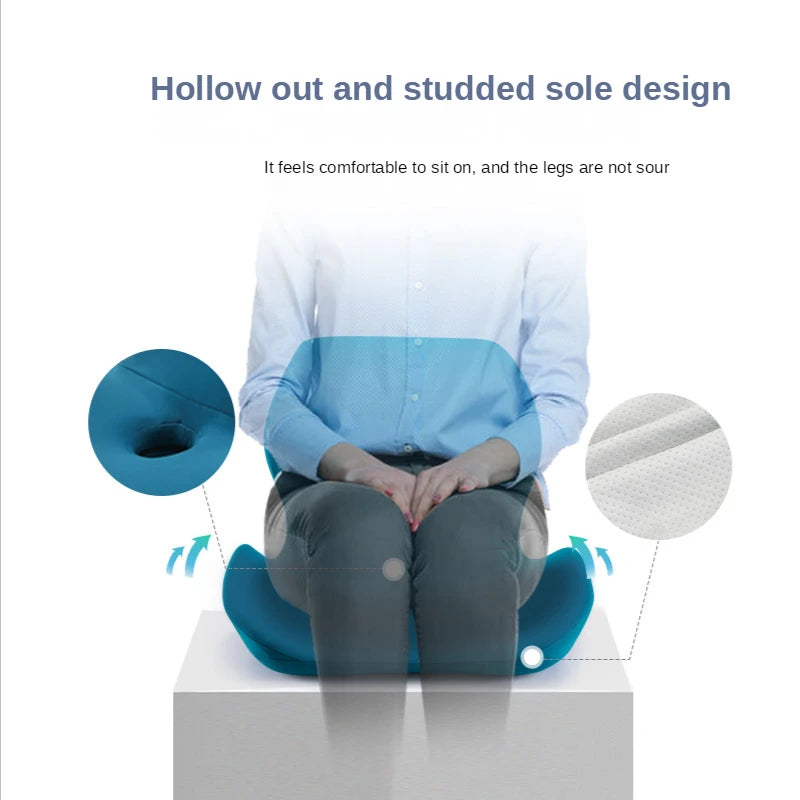 Memory Foam Seat Cushion Orthopedic Pillow Coccyx Office Chair Cushion Support Waist Back Pillow Car Seat Hip Pad