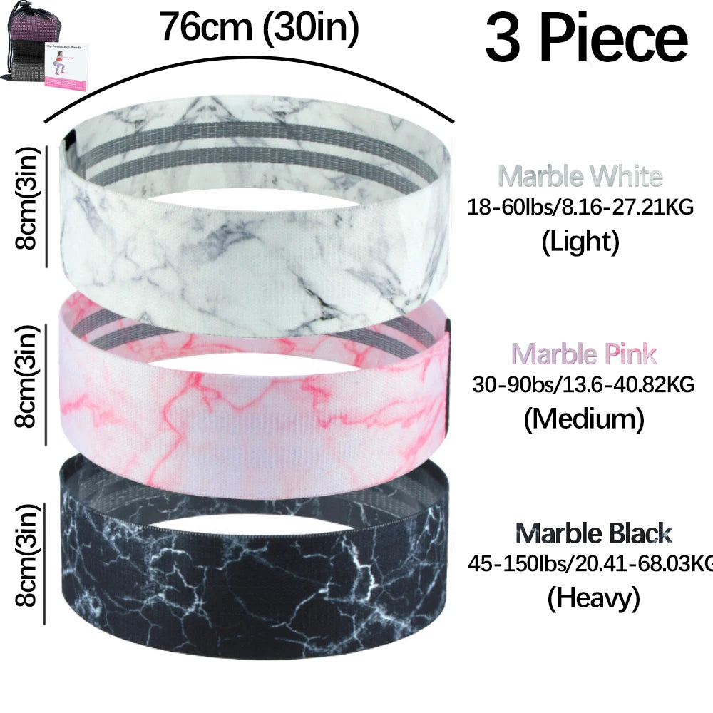 Custom Logo Booty Bands for Women and Men Fitness Elastic Exercise Workout Bands Hip Circle Thigh Squat Gym Equipment