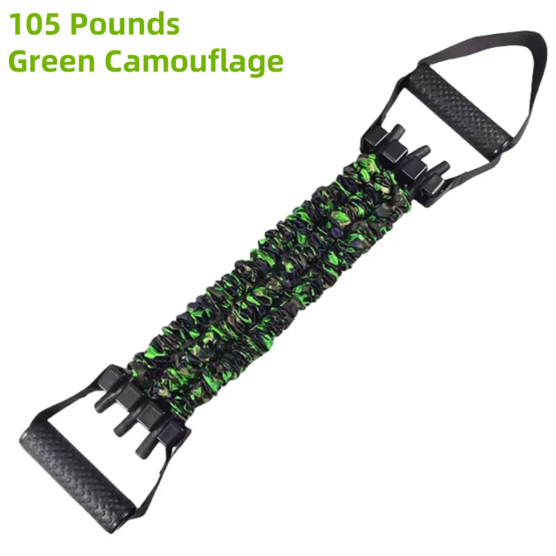 Chest Expander Resistance Band Elastic Pull Rope Strength Trainer Home Gym Fitness Equipment Adjustable Dumbbell Chest