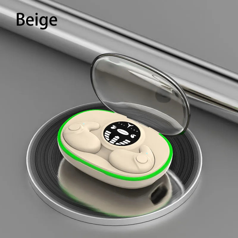 Sleep Earbuds for Side Sleepers Invisible Bluetooth Ear Buds 6H Playback Comfortable Sleeping Headphone