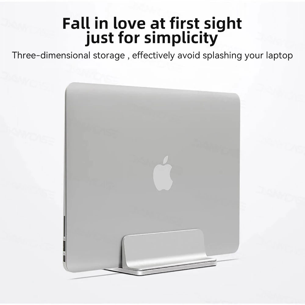Vertical Laptop Stand Holder Foldable Aluminum Notebook Stand Laptop Tablet Stand Support For Macbook Air Pro PC 13-17