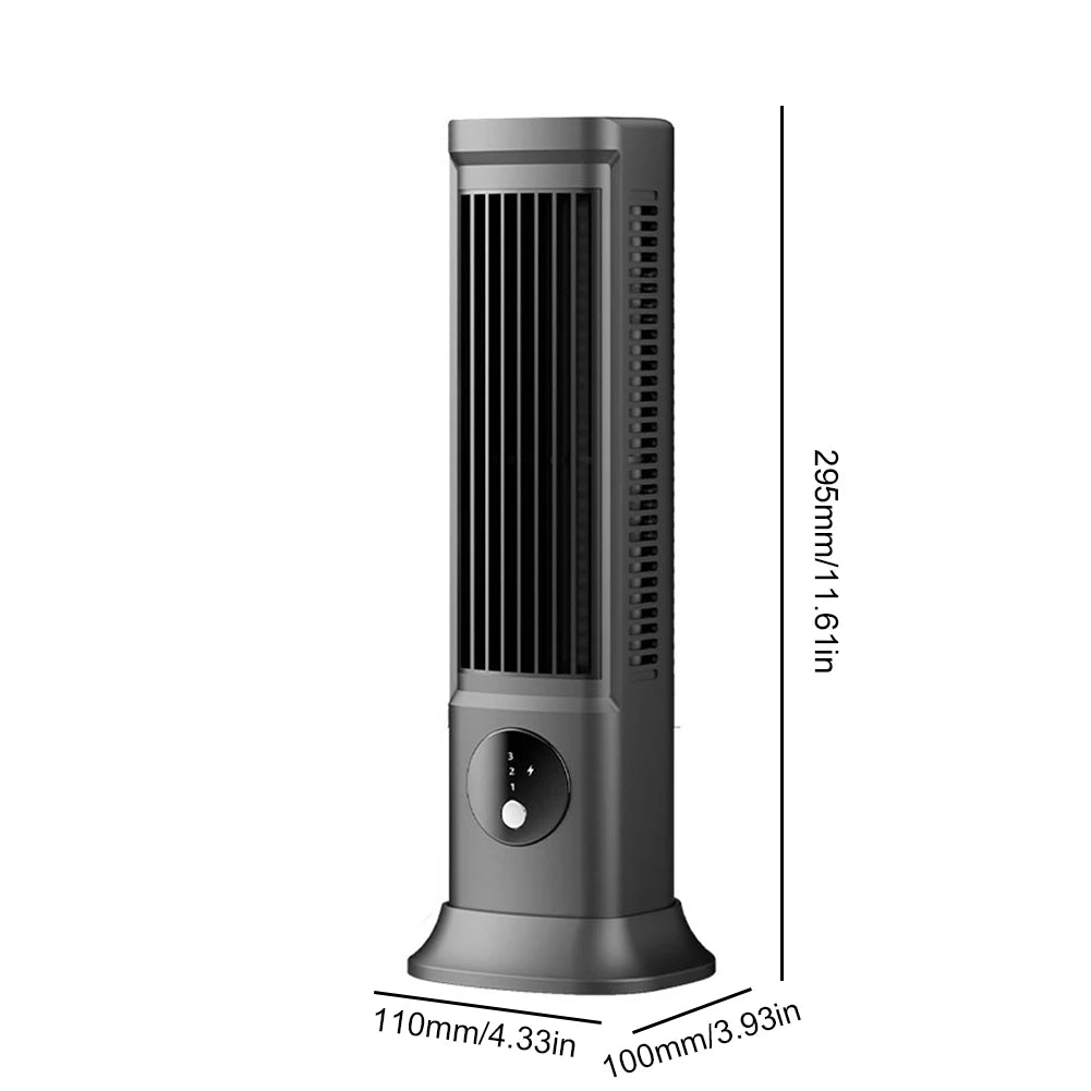 2000/1200mAh Portable Fan Electric Fan Air Conditioner Fan Quiet Wall Mount Desk Fan Tower Fan 3 Speed Rechargeable