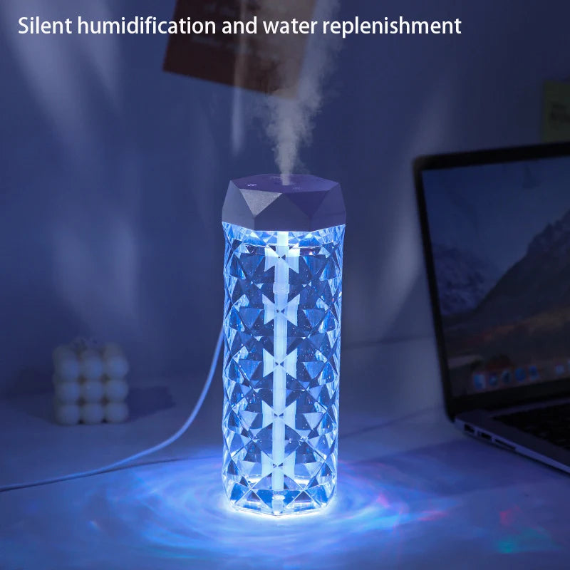 400ML Air Humidifier USB Aroma Diffuser Essential Oil Purifier Fragrance Mist Maker RGB Light humidificador For Car