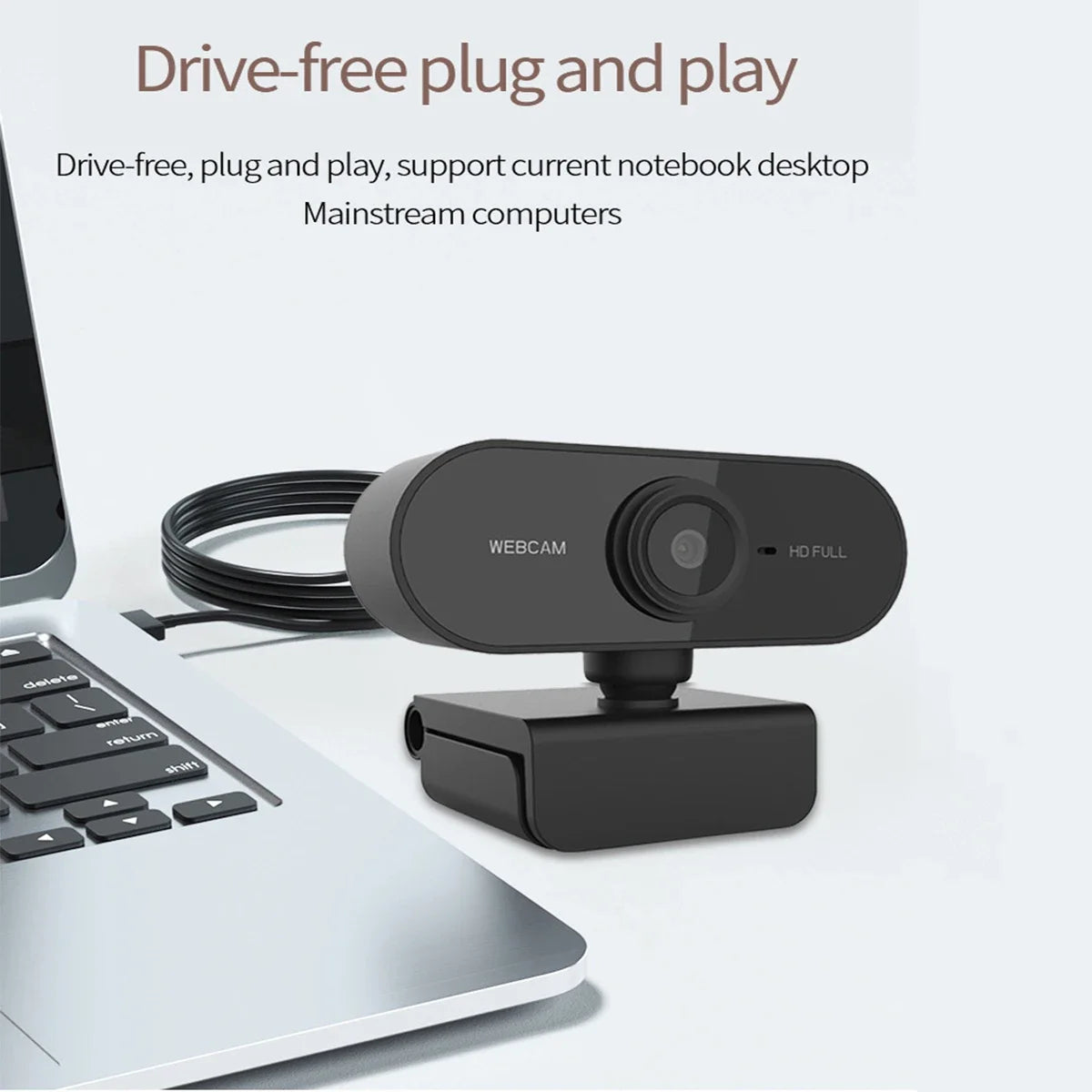 Webcam Computer Camera 1080P HD USB With Microphone Support Desktop Computer Laptop Suitable For Live Video Call