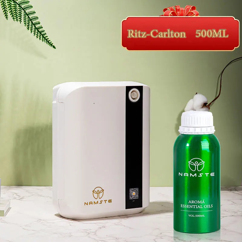 Namste 1500m³ Bluetooth Aroma Diffuser 500ML Essential Oils Electric Smell for Home Hotel HVAC Fragrance Air Freshener