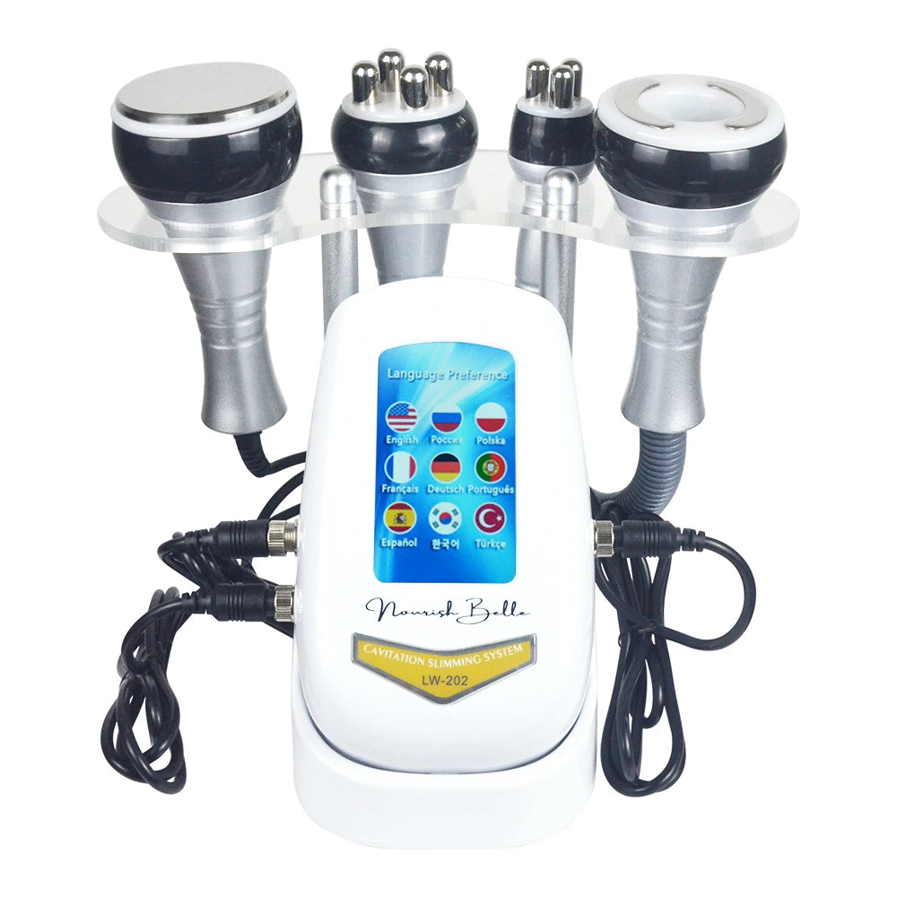 3/4-in-1 40K Body Slimming Massager Cavitation Machine Multi-Functional Device Face Body Tightening Lifting Beauty