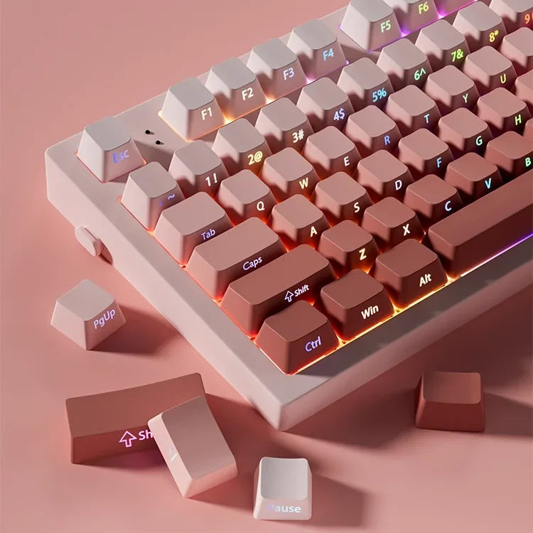 oem-profile-gradient-keycaps-iso-enter-side-printed-pbt-double-shot-keycap-for-cherry-mx-switch-mechanical-keyboard-key-caps-diy