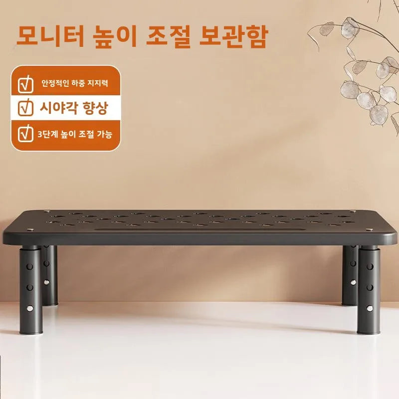 Elevating Cuter Monitor Stand Desk Organizer Desktop Display Platform Office Desk Storage Ra Desktop Cuter Holder