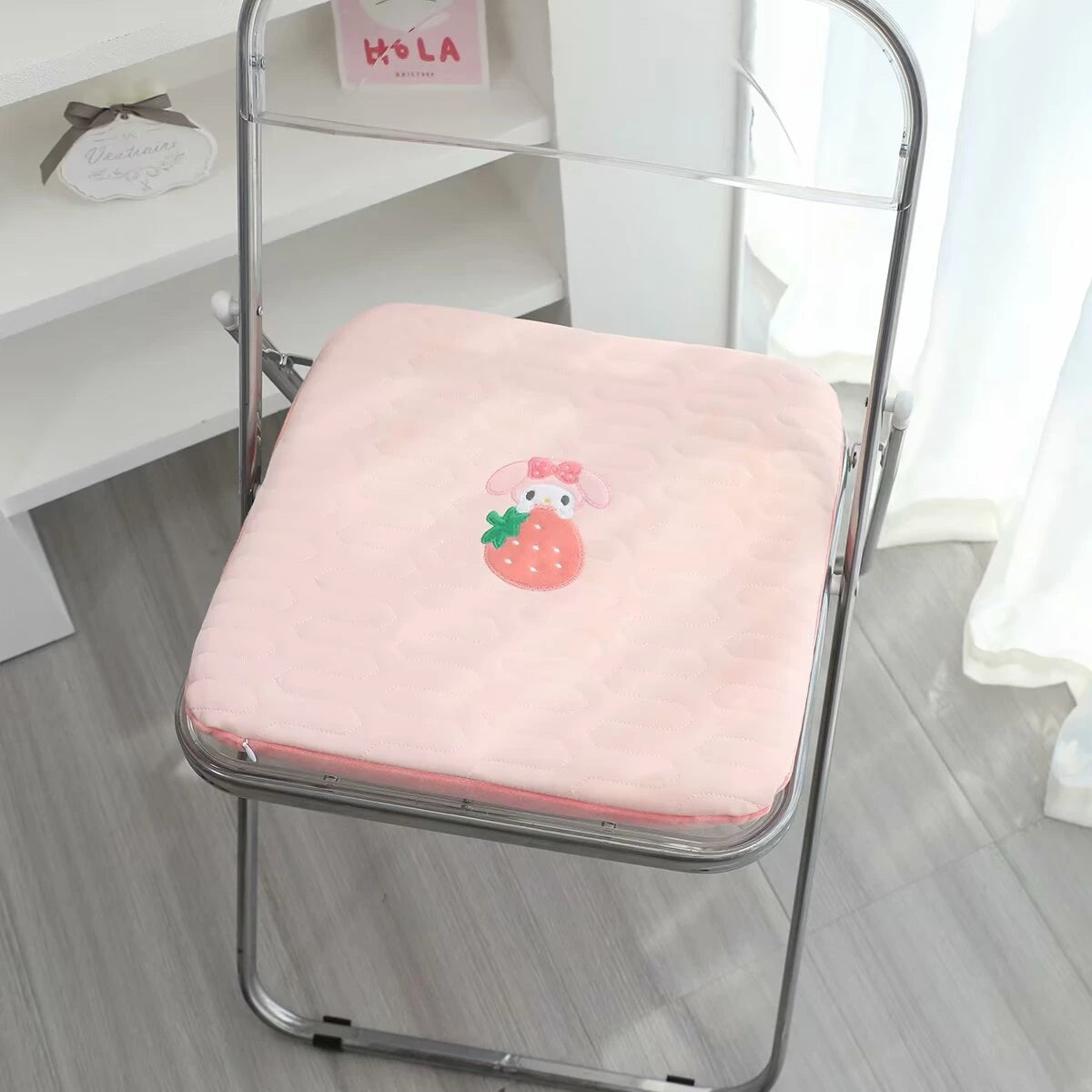 Memory Foam Ice Silk Comfortable Sitting Cushion Kuromi My Melody Cinnamoroll Seat Cushion Chair Floor High Quality