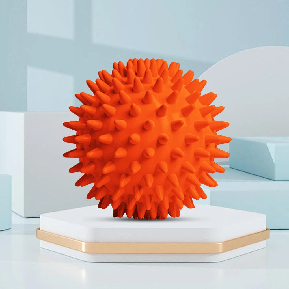 Spiky Massage Ball Spiked Massager Roller High Density Trigger Point Massager Ball Deep Tissue Roller for Plantar
