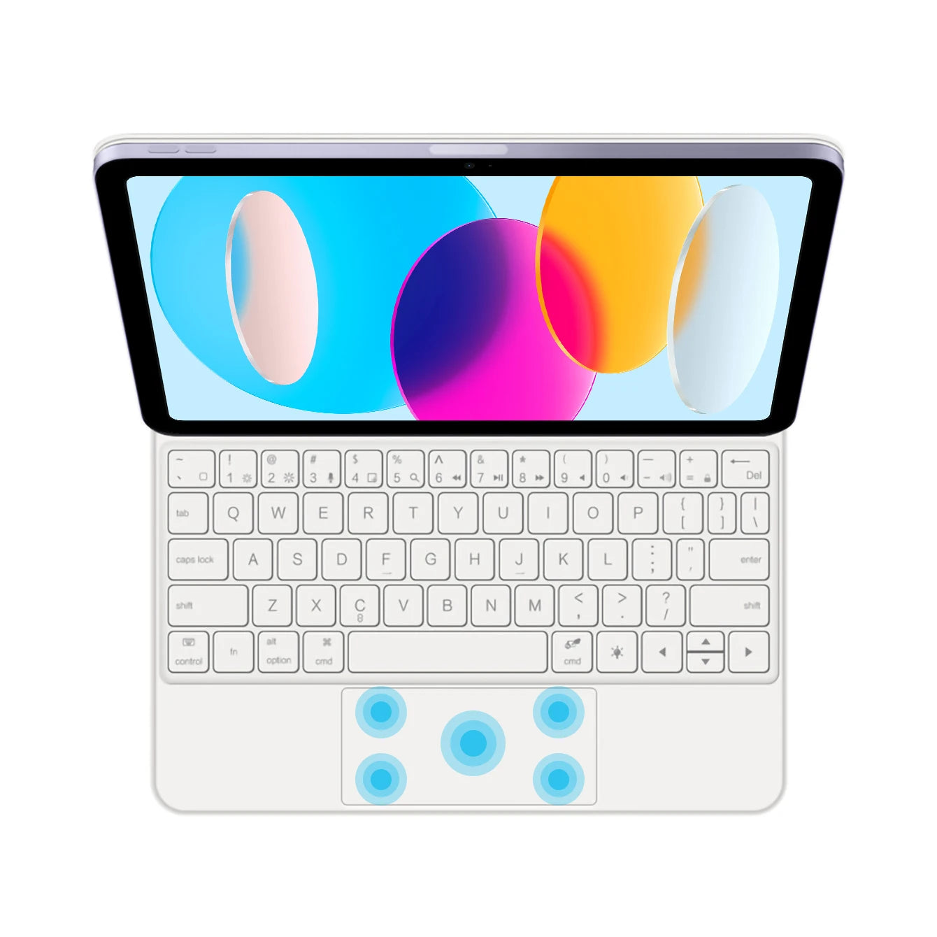 Magic Keyboard For iPad 10 10th Generation 10.9 inch 2022 2023 2024 ipad10 Smart Folio Case Backlight Multi-touch