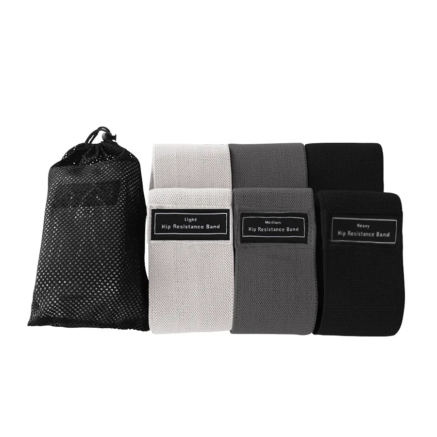 Fabric Resistance Hip Booty Bands Glute Thigh Elastic Workout Bands Squat Circle Stretch Fitness Strips Loops Yoga Gym