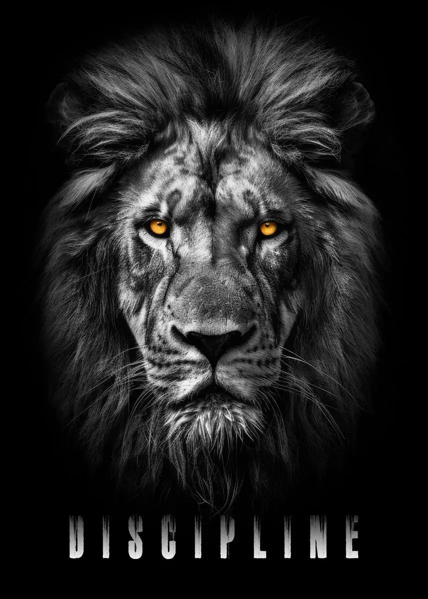 Animal Motivational Wall Art Lion Wolf Leopard Canvas Painting Entrepreneur Quotes Prints Posters Home Office Decor