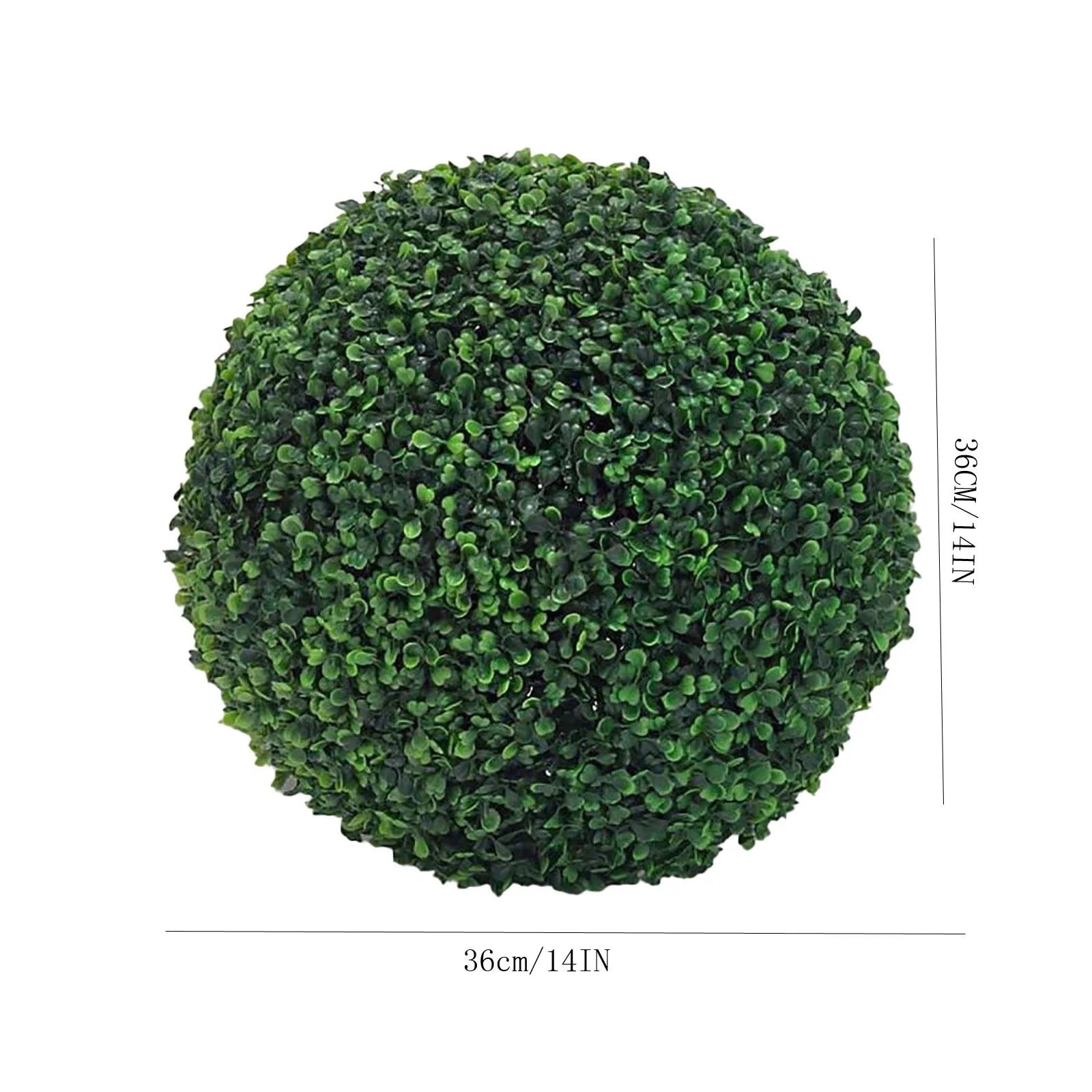 New Artificial Plant Grass Ball Faux Decorative Balls for Backyard Balcony Outdoor Garden Wedding Decorative Home Decor