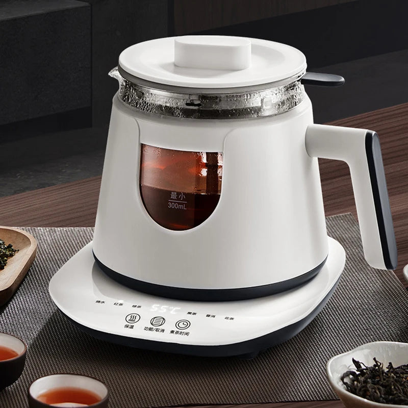 Tea maker black tea brewing health preservation glass fully automatic steam electric tea pot boiling water electric