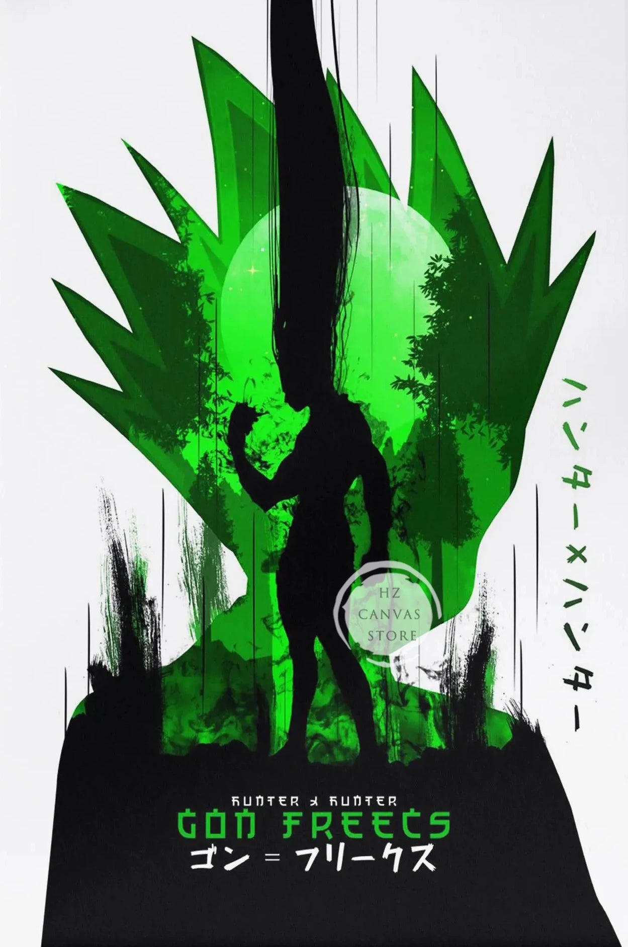 Unique Anime Poster HxH Modern Manga Wall Art Japanese Style Home Decor Living Room Bedroom Office Gift Anime Fans