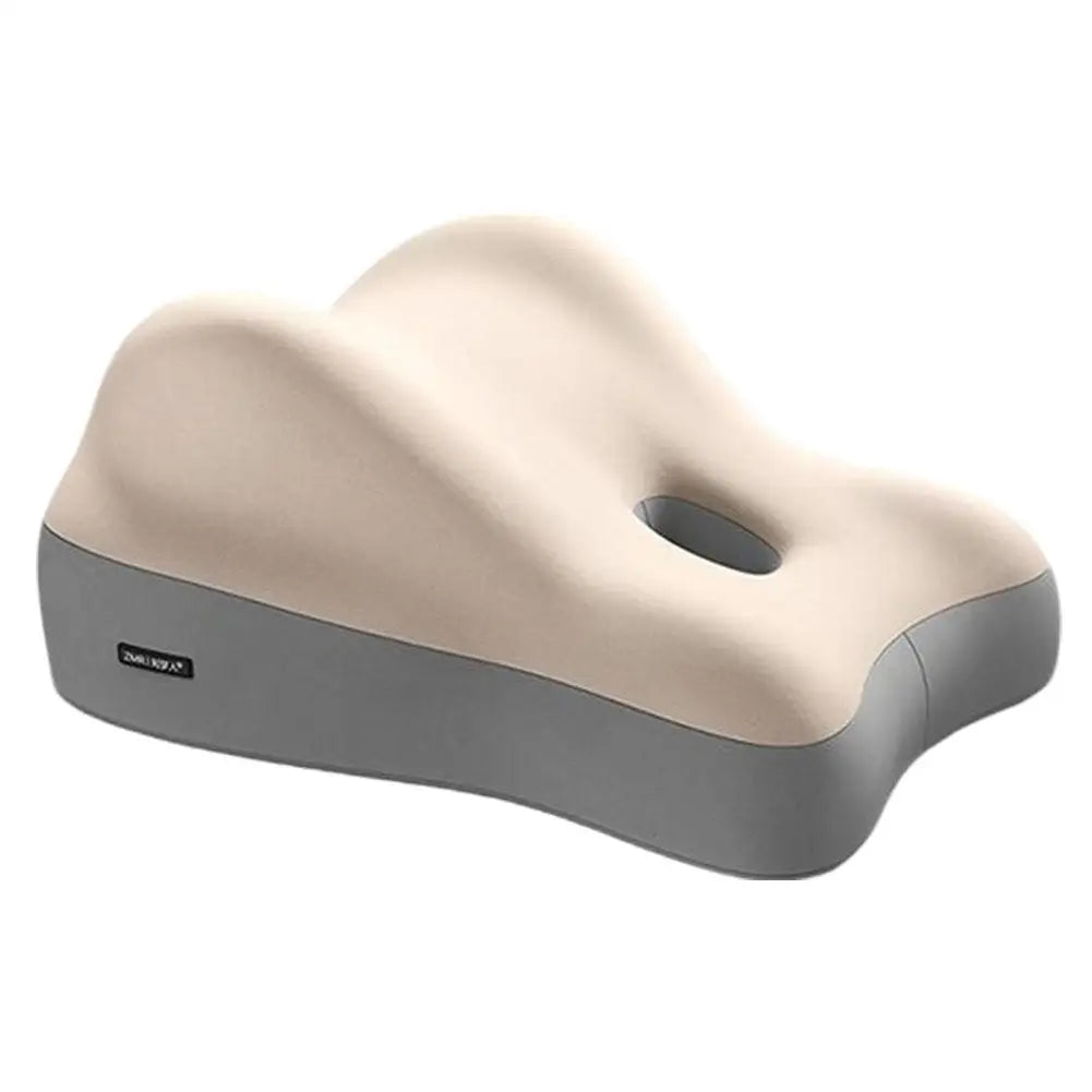 1PCS Ergonomic Memory Foam Seat Cushion | For Bed Sofa Lumbar Hip Support | Relieve Back Pressure Comfortable Sitting