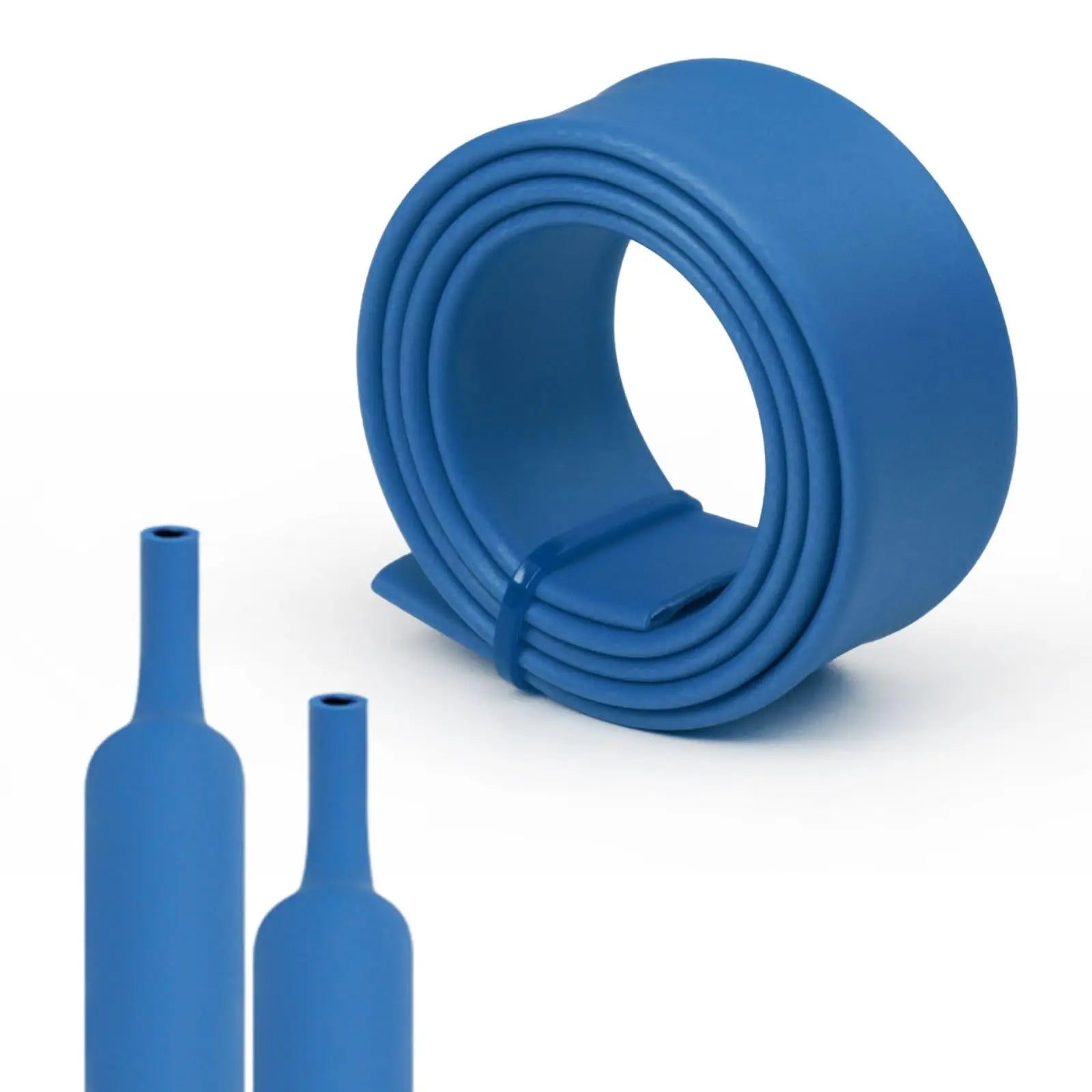 1M/2M/3M 4:1 heat shrink tubing diameter 4 6 8 12 16 20 24 32 40 52mm backing rubber sleeve double wall tube - blue